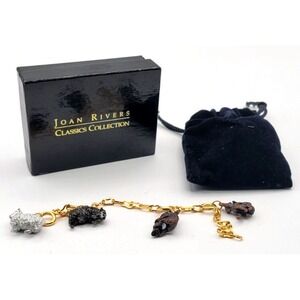 JOAN RIVERS CLASSIC COLLECTION ENAMEL EGG‎ CHARMS EXTENDER Sheep Noah's Ark